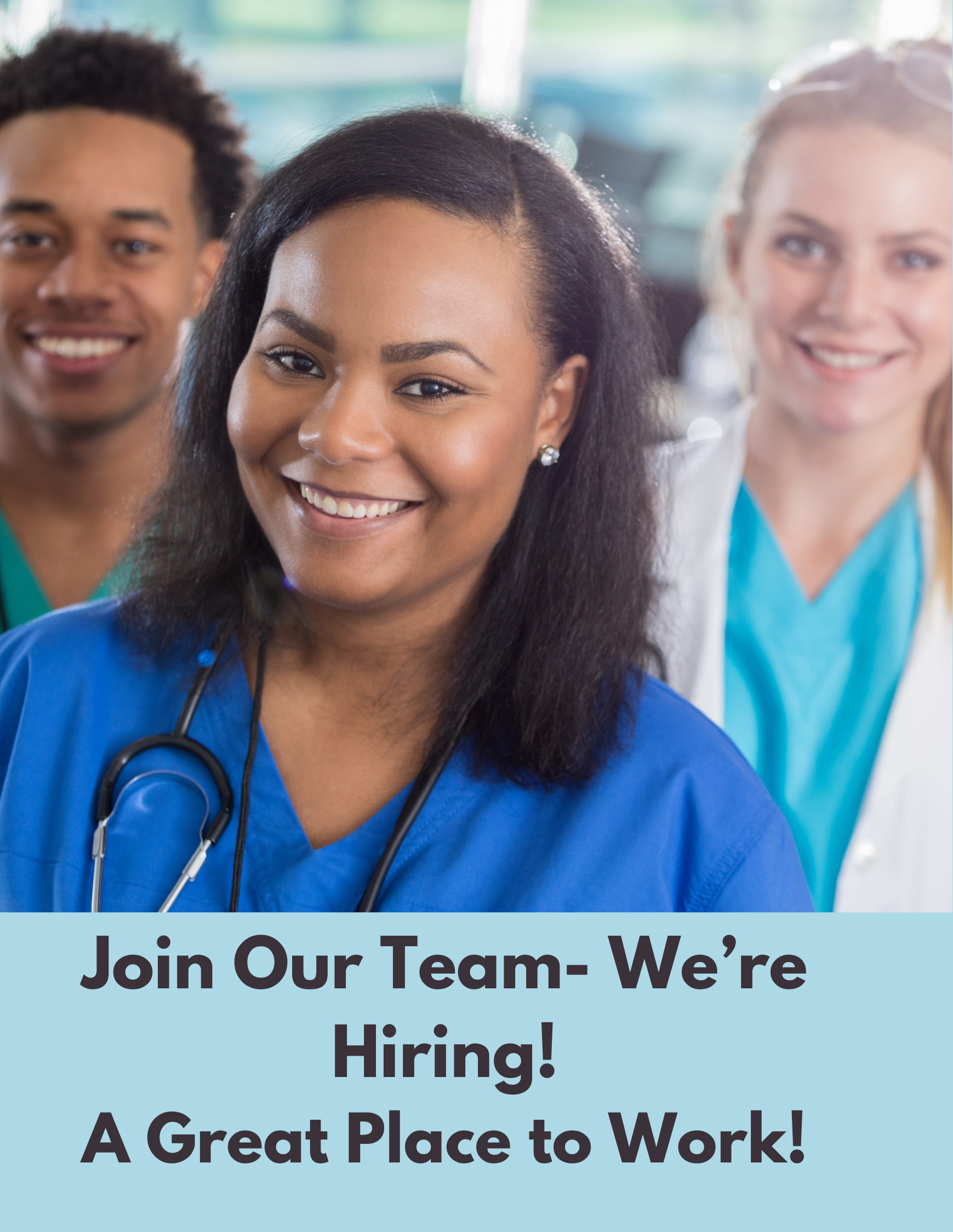 Nurse Staff hiring flyer